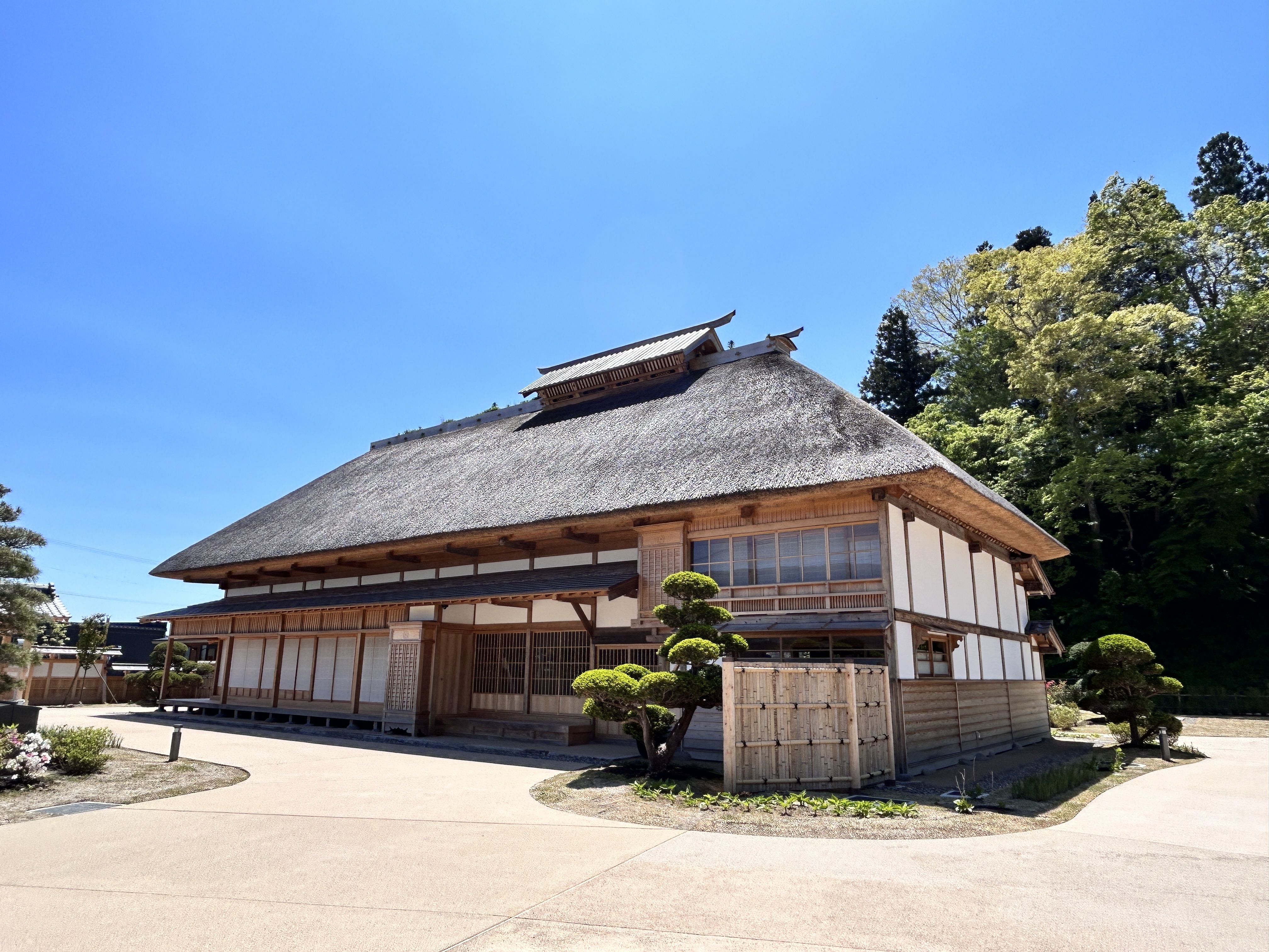 岩手県指定有形文化財　旧吉田家住宅主屋