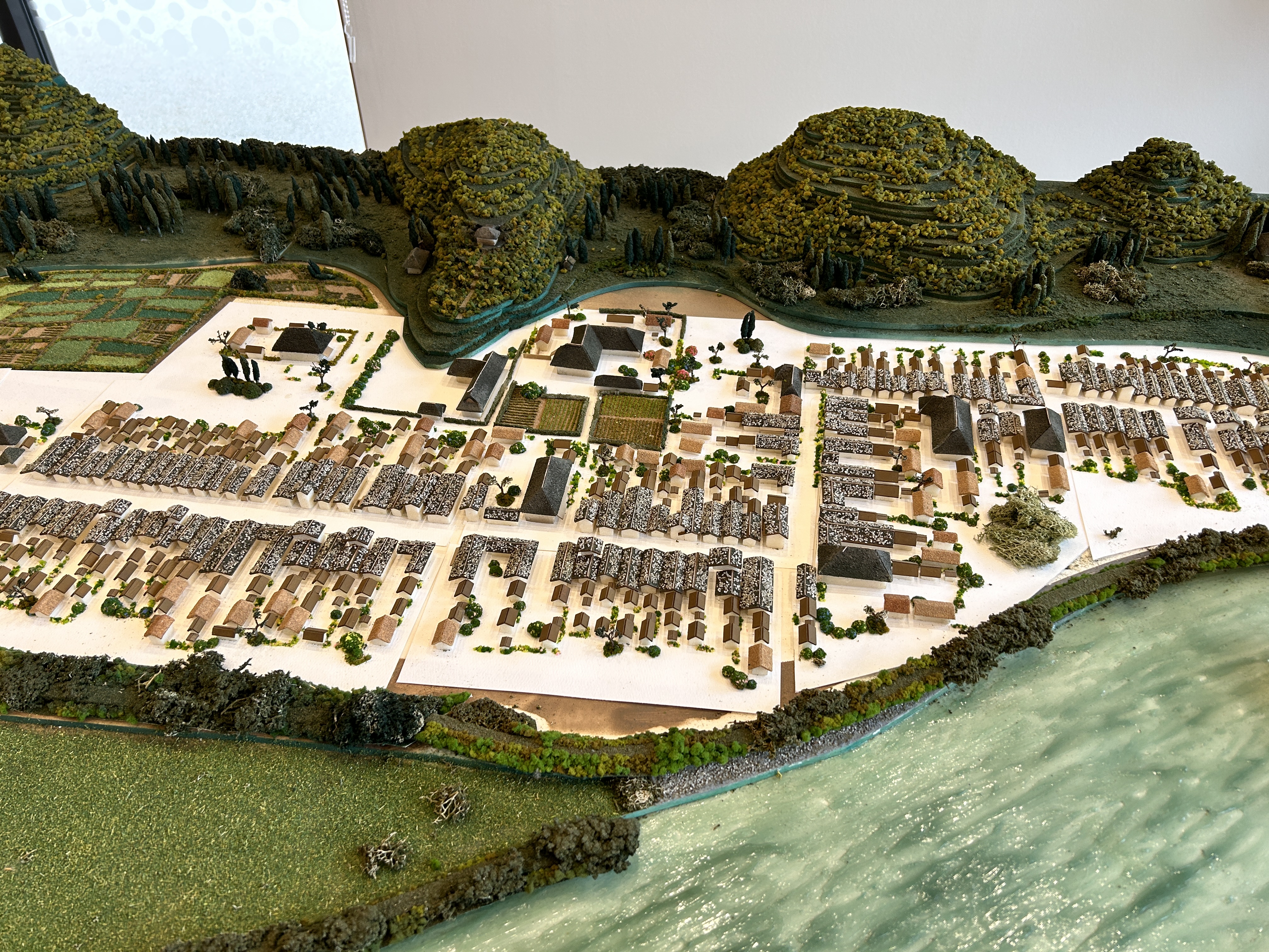 被災前のまちなみ